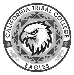 CALIFORNIA TRIBAL COLLEGE EAGLES ESTD 2024