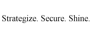 STRATEGIZE. SECURE. SHINE.