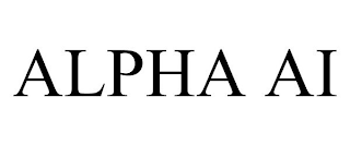 ALPHA AI