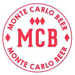 MONTE CARLO BEER MCB MONTE CARLO BEER