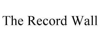 THE RECORD WALL