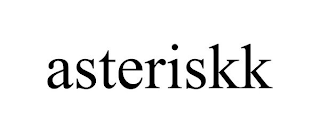ASTERISKK