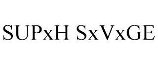 SUPXH SXVXGE
