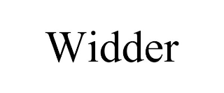 WIDDER