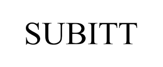SUBITT