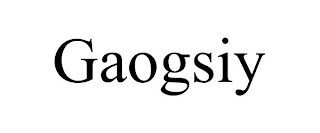 GAOGSIY