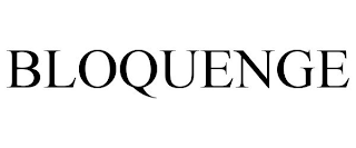 BLOQUENGE