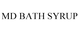 MD BATH SYRUP