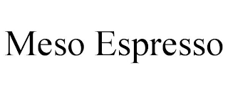 MESO ESPRESSO