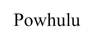 POWHULU