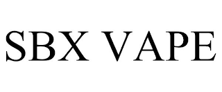 SBX VAPE