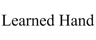 LEARNED HAND