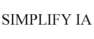 SIMPLIFY IA