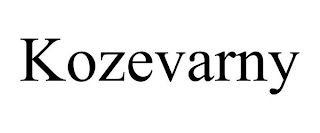 KOZEVARNY