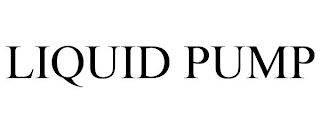 LIQUID PUMP
