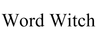 WORD WITCH