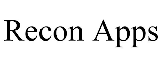 RECON APPS