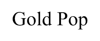 GOLD POP