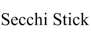 SECCHI STICK