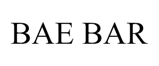 BAE BAR
