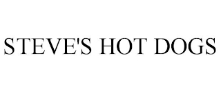 STEVE'S HOT DOGS