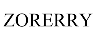 ZORERRY