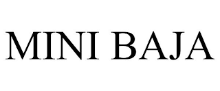 MINI BAJA