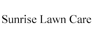 SUNRISE LAWN CARE