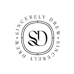 SD SINCERELY DREW · SINCERELY DREW ·