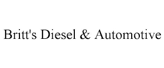 BRITT'S DIESEL & AUTOMOTIVE