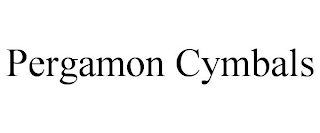 PERGAMON CYMBALS