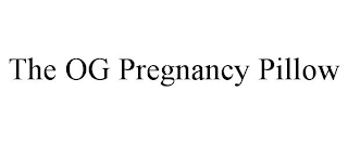 THE OG PREGNANCY PILLOW