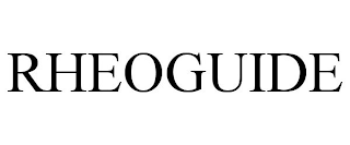 RHEOGUIDE