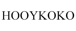 HOOYKOKO