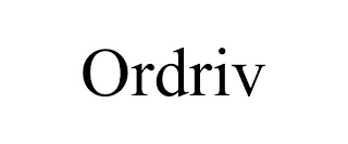 ORDRIV