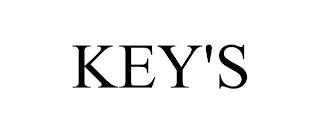 KEY'S