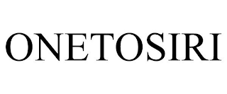 ONETOSIRI