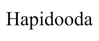 HAPIDOODA
