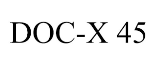 DOC-X 45