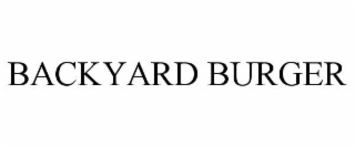 BACKYARD BURGER