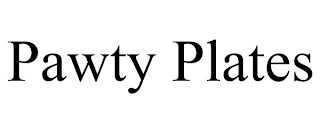 PAWTY PLATES