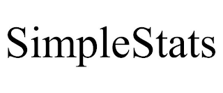 SIMPLESTATS