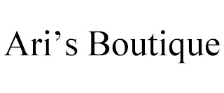 ARI'S BOUTIQUE