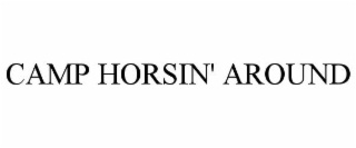 CAMP HORSIN' AROUND
