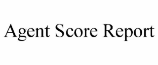 AGENT SCORE REPORT