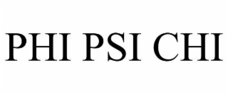 PHI PSI CHI