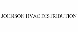 JOHNSON HVAC DISTRIBUTION
