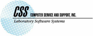 CSS COMPUTER SERVICE & SUPPORT, INC. LABORATORY SOFTWARE SYSTEMS