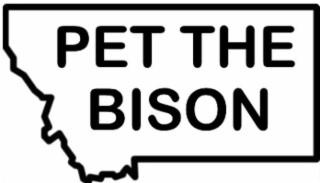 PET THE BISON