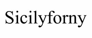 SICILYFORNY